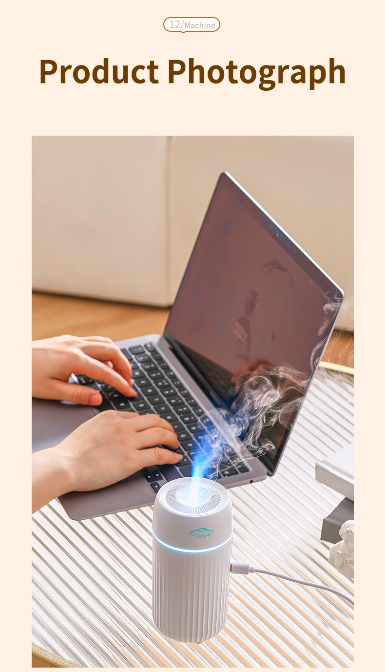 Kinysuky flame aroma therapy machine enjoying light tone time