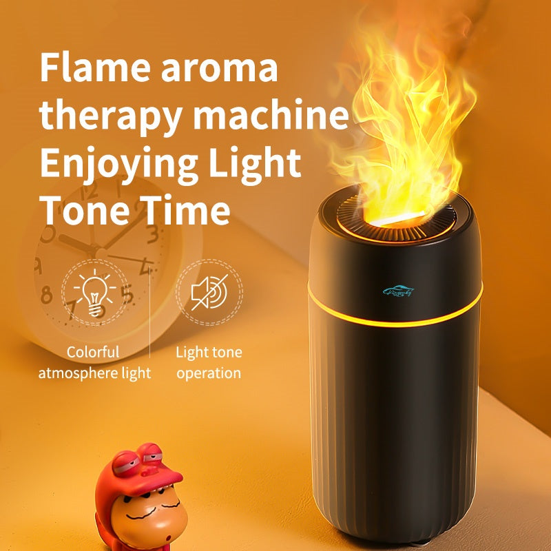 Kinysuky flame aroma therapy machine enjoying light tone time