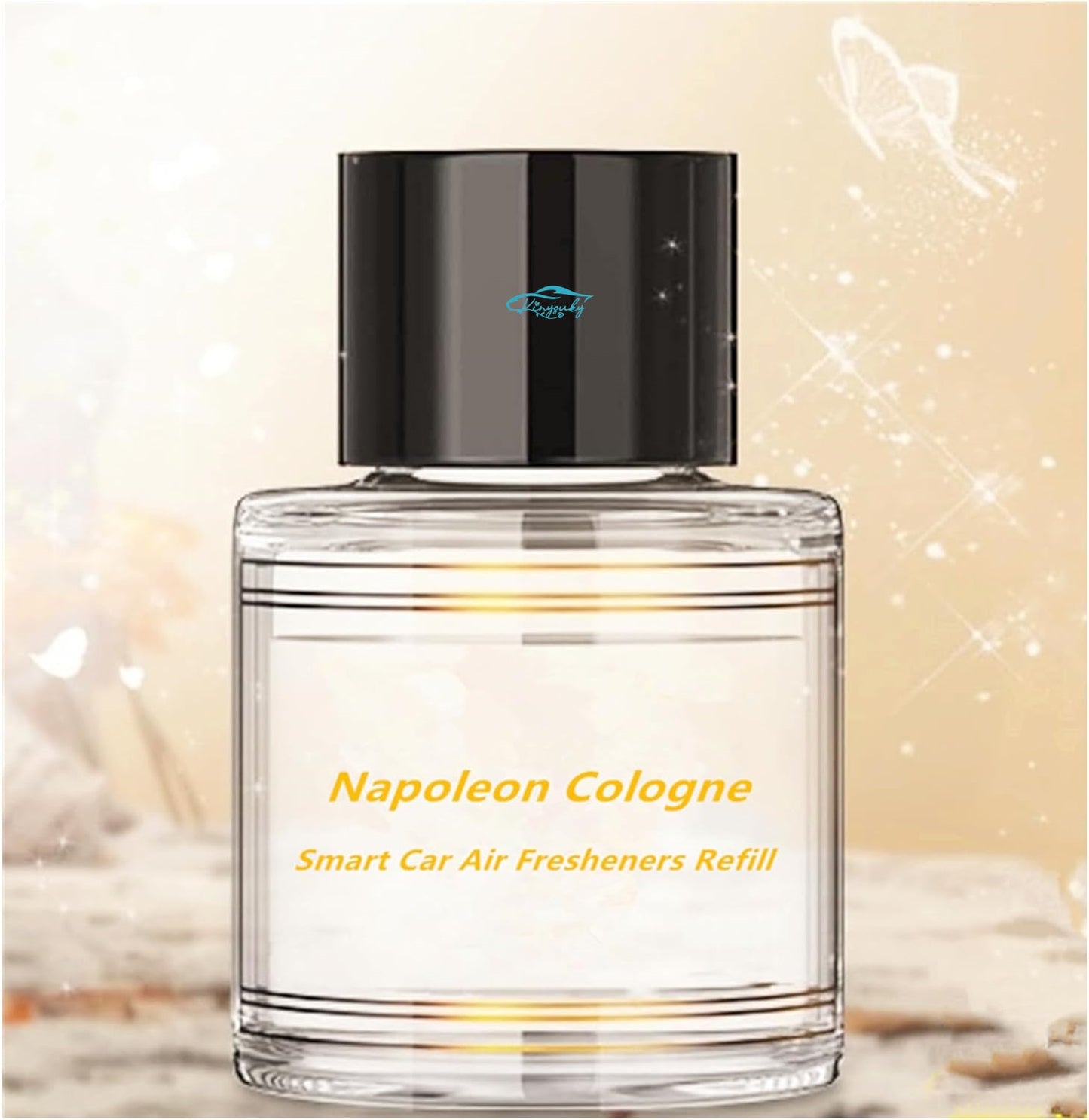 Kinysuky car Air Fresheners for 577/579 Dedicated Perfume Refill - 45ml - Can be Used for 2~6 Months - Made with Natural Plant Extracts - French Imported Fragrance - 3 Varied Scents Available